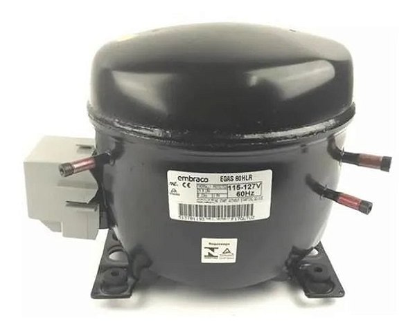 Compressor 1/4+ R134 Electrolux 70201133 Egas80 127V/60Hz 70201133 Original