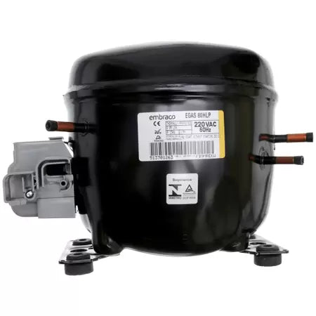 Compressor Egas80 220V/60Hz 1/4+ R134A 70201134 Embraco Original