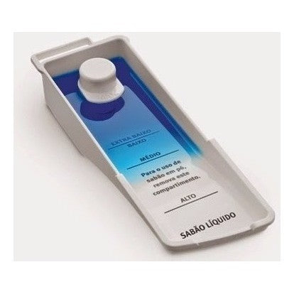 Dispenser De Sabão Liquido Para Maquina de Lavar e Lava e Seca Compatíveis com as marcas Electrolux / LG / Samsung Codigo 70002926 / A99067203 Original