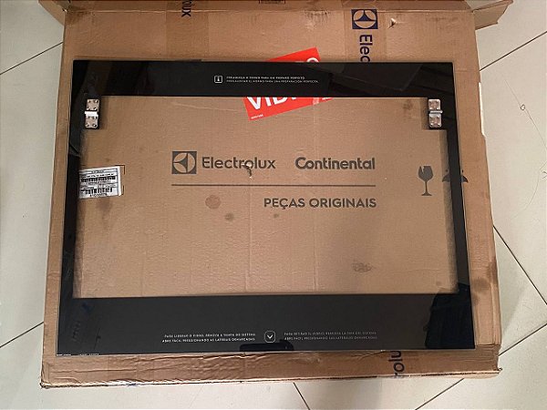vidro interno porta forno fogão electrolux 76exv 76usv 76upv 76spv 76grs 76xge 76gss 76gs codigo a12993503 original