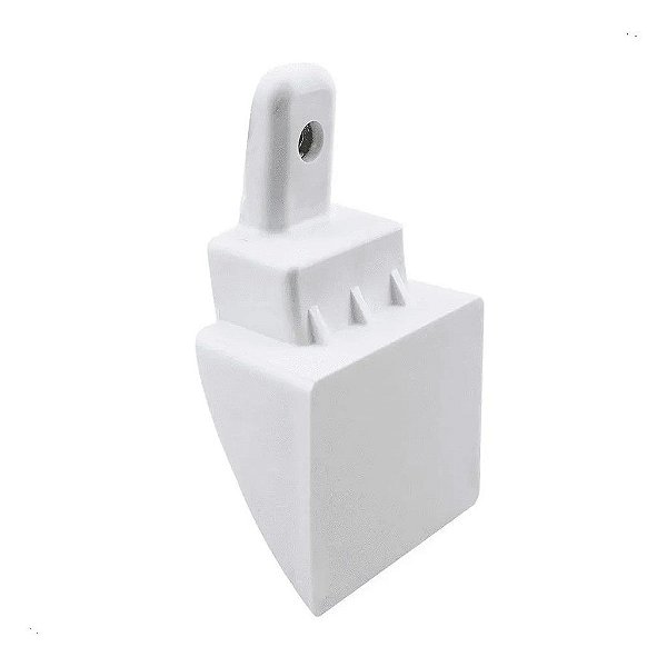 Suporte Fixador Inferior Do Puxador Branco Geladeira Electrolux Dfw52 Df52 Df42 Df51 If51 If53 Df54 Df53 Codigo 67405516
