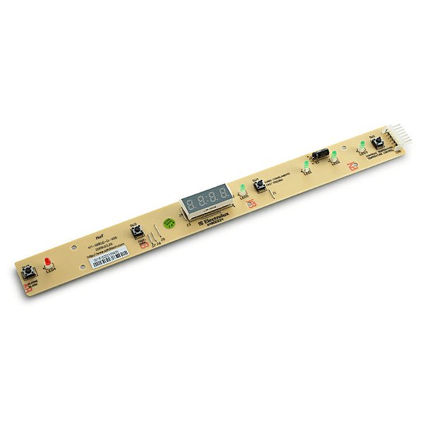 Placa Interface Painel Eletrônico Geladeira Electrolux Df43 Df46 Df49 Dw48X Df48 Dfw49 Dcw49 Df48X Dfw48 Codigo : 64800224