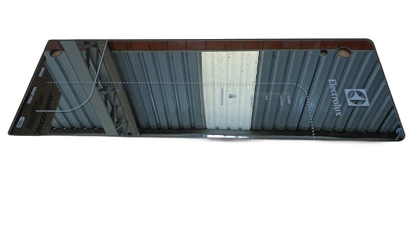 Acabamento / Painel Porta Do Freezer Inox Geladeira Electrolux Dw42X A99333408 70201266 Original