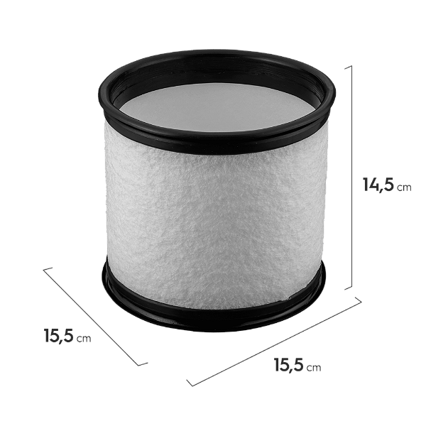 Filtro de polipropileno Original para Aspirador de agua e pó PPF01 ULLUX A07657601