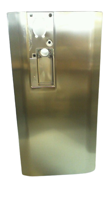 Porta Do Refrigerador Inox Geladeira  Electrolux DW44S DW42X TW42S 70007853 Original ( Apenas a Porta com a Gaxeta )