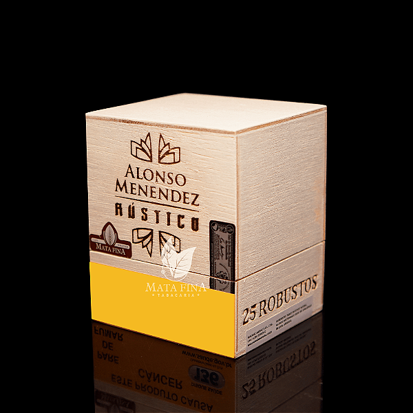 ALONSO MENENDEZ ROBUSTO RÚSTICO CAIXA C/25 UNID.