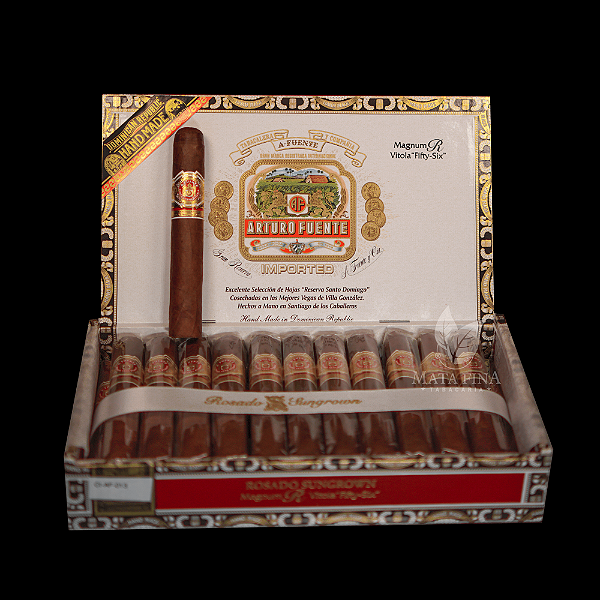 ARTURO FUENTE MAGNUM ROSADO 56 CAIXA C/25 UNID.
