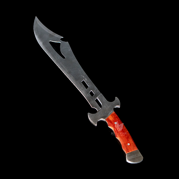 Faca Medieval C/ Bainha Preta