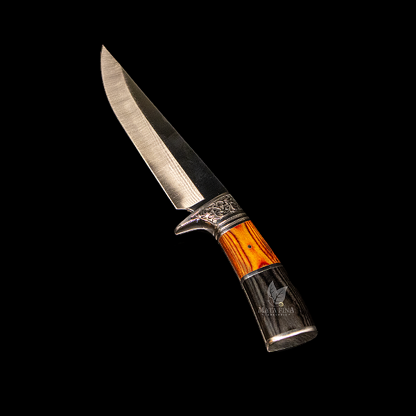 Faca Aço Inox Para Uso Geral C/ Bainha Preta