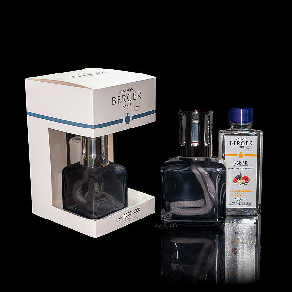 Lampe Berger Glaçon Grise Kit Refil 180ml