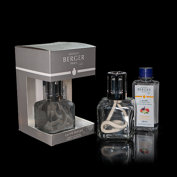 Lampe Berger Glaçon Transparente Kit Refil 180ml