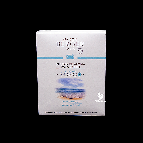 Refil Difusor de Aroma para Carro Aroma Vent d’Ocean Maison Berger