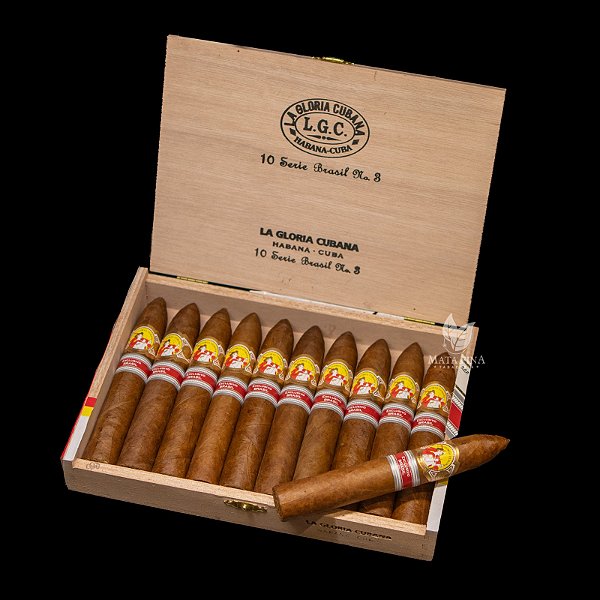 La Gloria Cubana Serie Brasil N° 3 - Caixa C/ 10 unid
