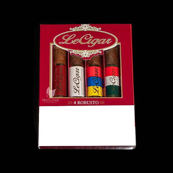 Le Cigar Collection Robusto - Petaca C/4 Unid