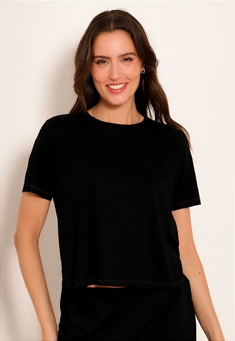 Blusa Feminina Mullet Canelada