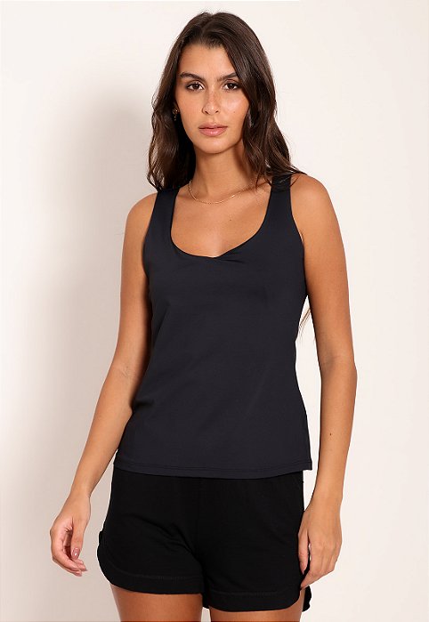 Regata Feminina Gola U - UV 50+