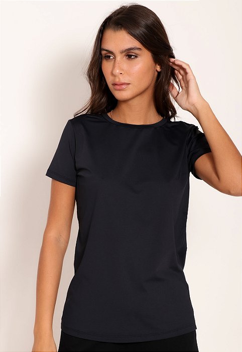 Camiseta Feminina UV50 Estilo Básica
