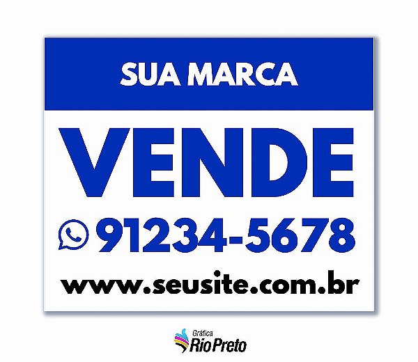 Placa em PVC - 2mm