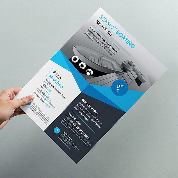 Flyer 20x28cm - Papel Couchê 90g