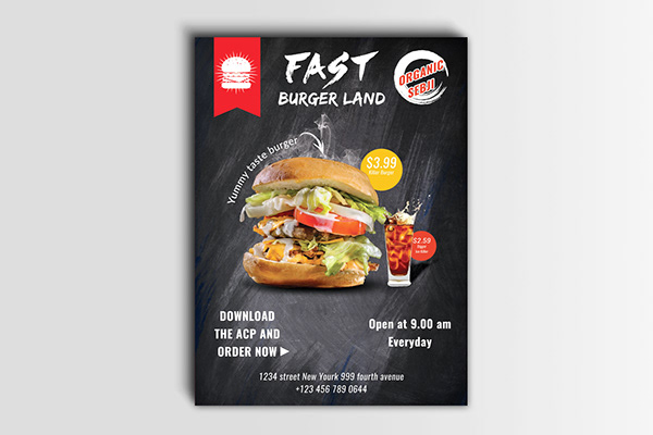 Flyer 10x14cm - Papel Couchê 90g
