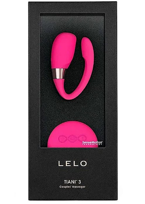 Vibrador p/ casal LELO TIANI 3 recarregável - CERISE -