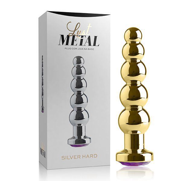 Plug Anal Lust Metal - Plug Golden Hard