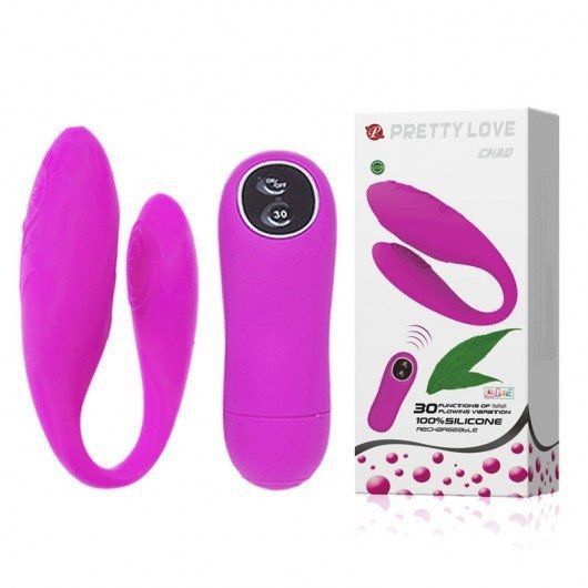 Vibrador para casal 30 vibrações e controle Sense Motion - PRETTY LOVE BERNIE