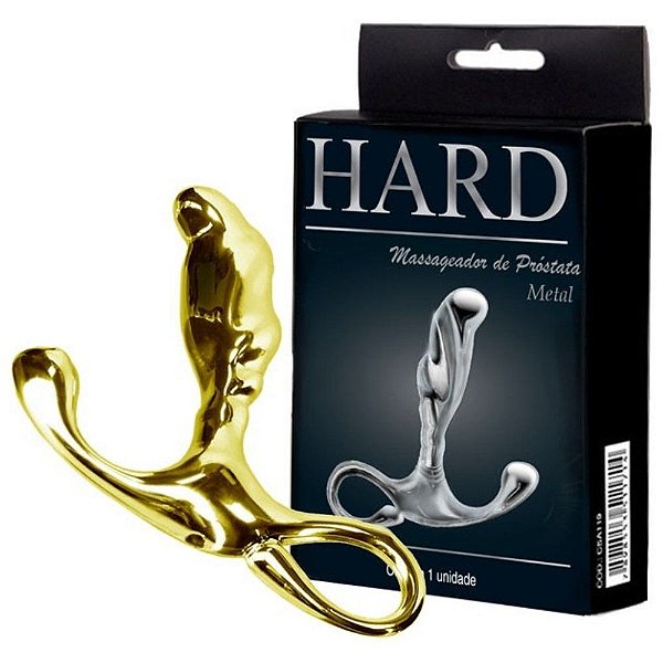 Massageador de Prostata Dourado HARD