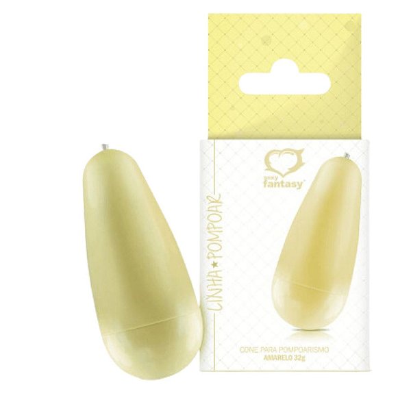 POMPOARISMO CONE PARA POMPOAR 32G AMARELO U