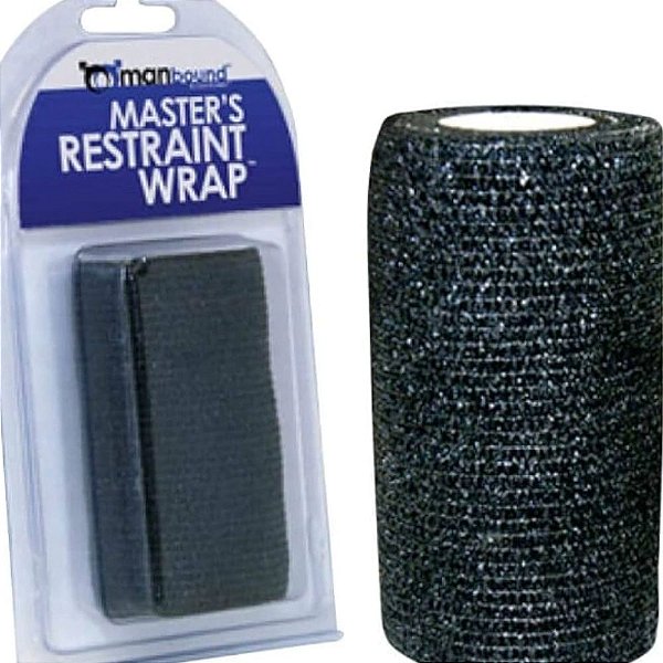 FETICHE FITA MASTERS RESTRAINT WRAP SPORTSHEETS PRETO