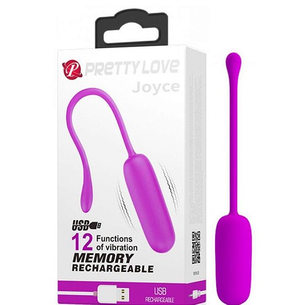 VIBRADOR JOYCE PRETTYLOVE ROXO