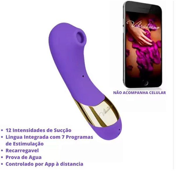 SUCÇÃO VIBRATISSIMO SECRET KISS LICKER