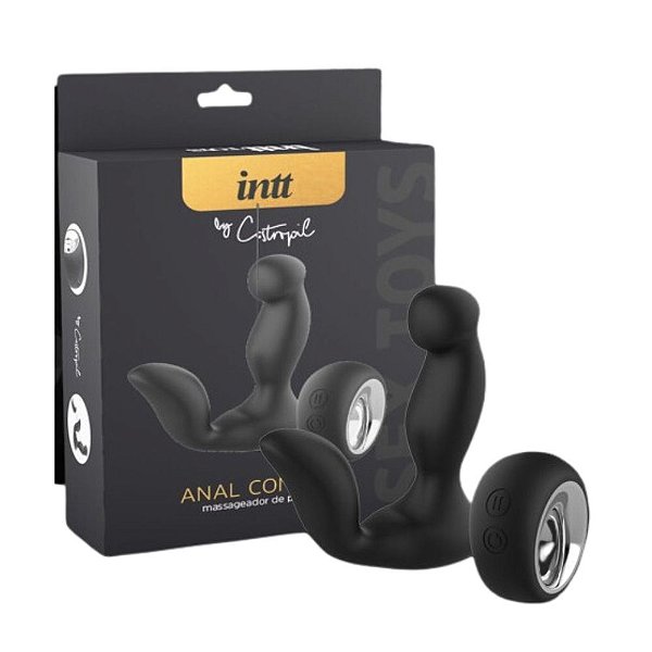 MASSAGEADOR PROSTATA ANAL CONTROL C/ CONTROLE INTT