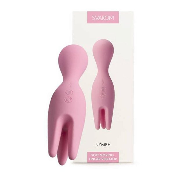 VIBRADOR NYMPH SVAKOM - ROSA