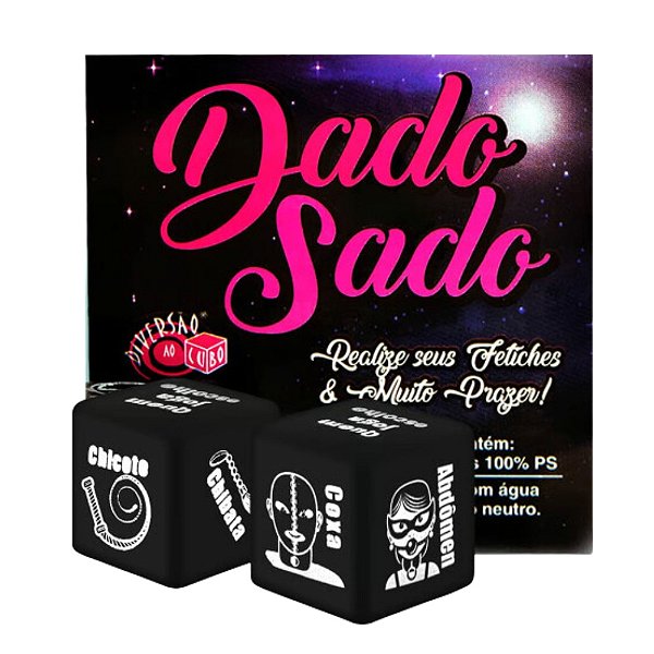 BRINCADEIRA DADO SADO PRETO