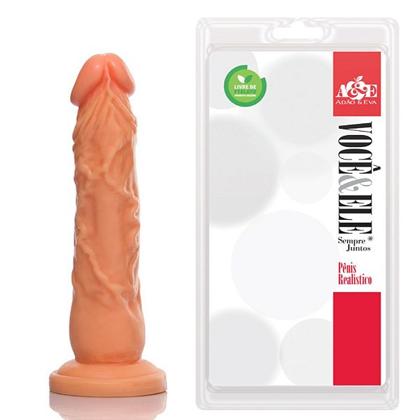 PROTESE LONG DONG 22,5X4CM VOCÊ E ELE PR103