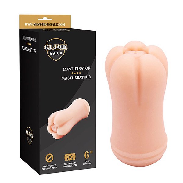MASTURBADOR G.I. JACK CORAÇÃO EM CYBERSKIN CHI001