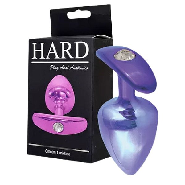 PLUG ANAL ANATOMICO HARD (HA140) LILÁS M