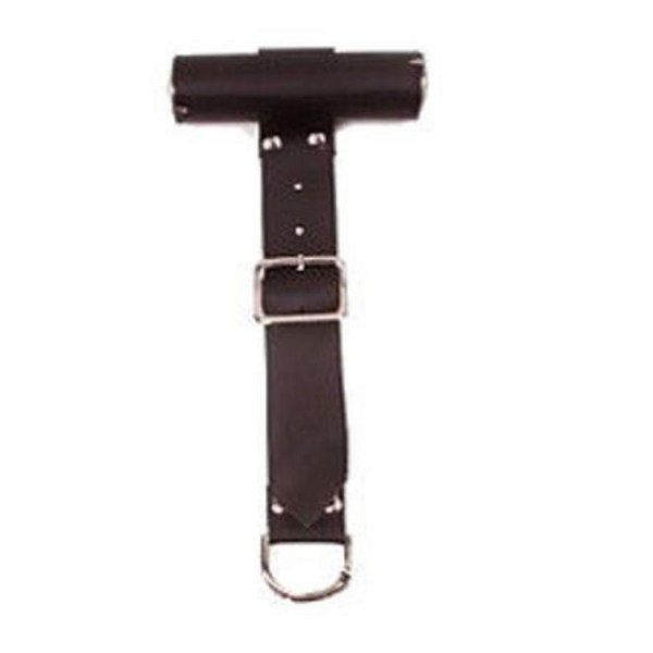 FETICHE COURO CABIDE PARA ALGEMA DE PORTA PRETO