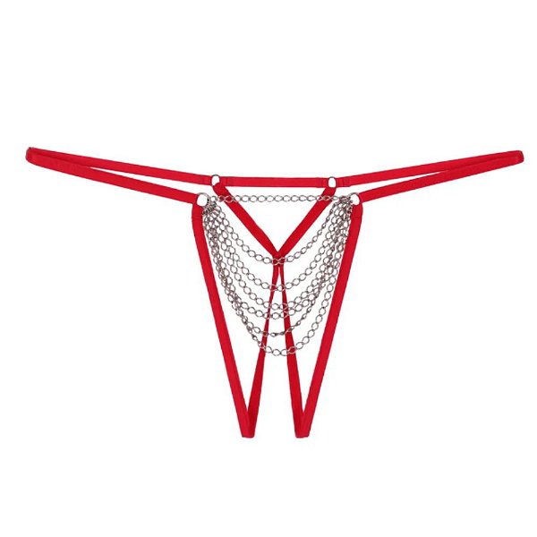 CALCINHA SENSUALLE TANGA MATA HOMEM VERMELHO