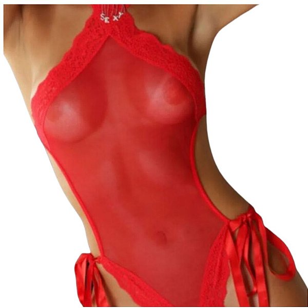 LINGERIE BODY RADIANTE VERMELHO