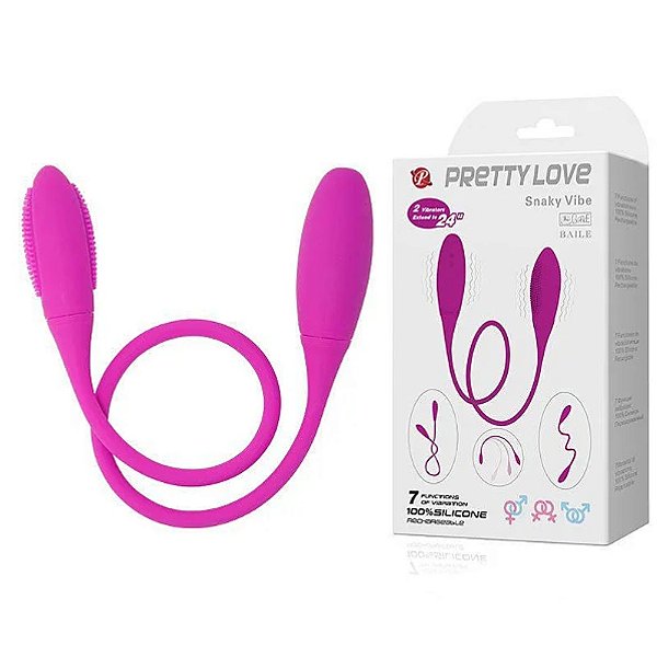 VIBRADOR SNAKY VIBE PRETTYLOVE