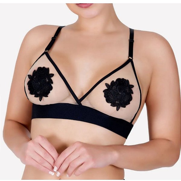 SOUTIEN SENSUALLE METE A MÃO PRETO