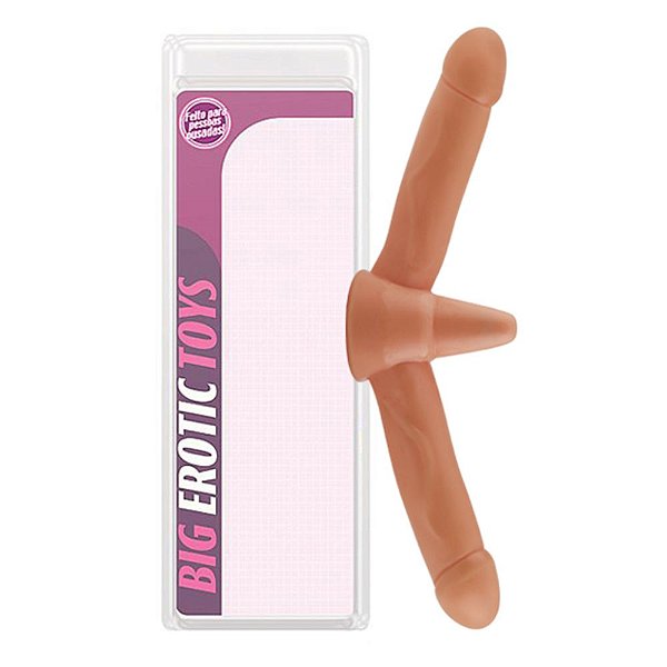 PROTESES HAVAIANA PLUG COM VIBRADOR 32CM ADAO100