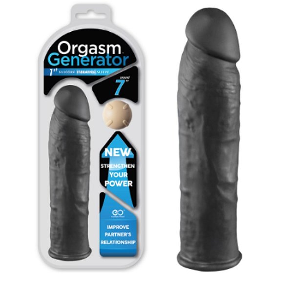 CAPA PENIANA C/VIBRO  ORGASM GENERATOR 7