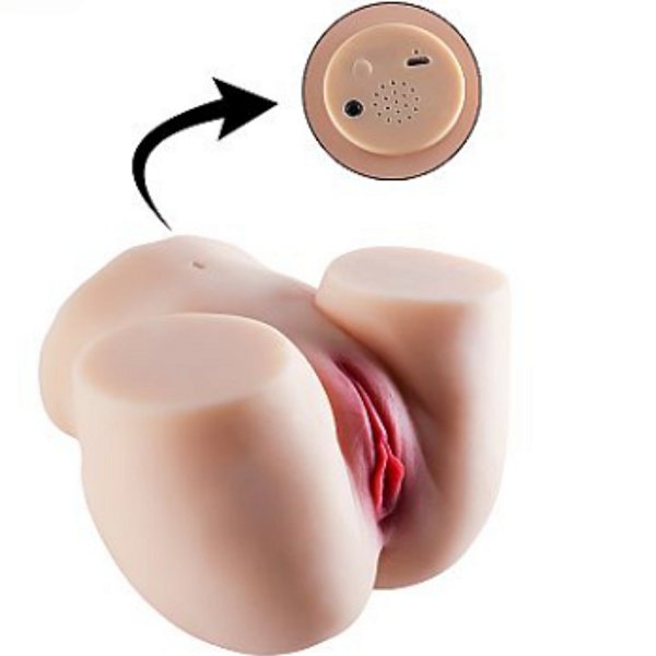 MASTUBADOR MASCULINO BUNDA VAGINA E ANUS COM VIBRO M4 SI