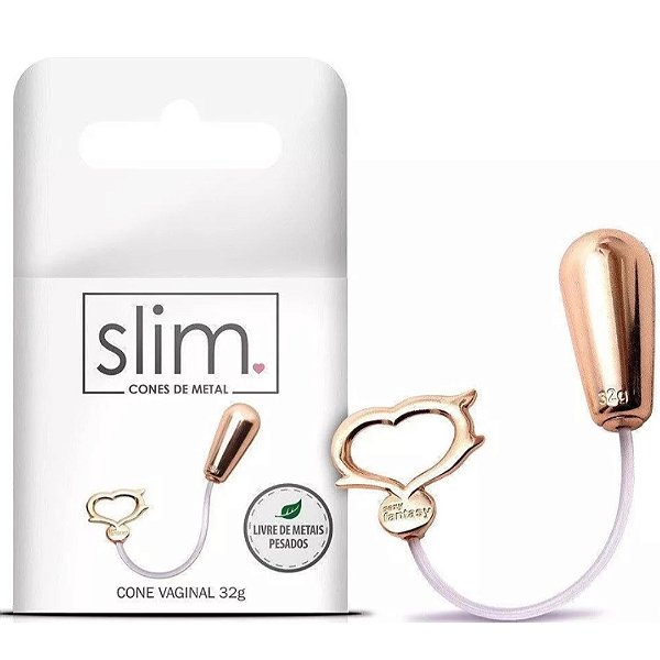 CONE VAGINAL 32G DOURADO