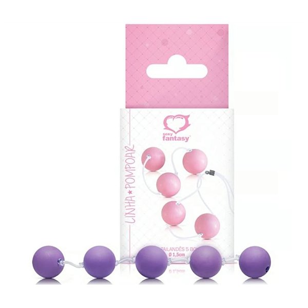 COLAR TAILANDES COM 5 BOLAS SORTIDO TAMANHO P 1,5CM SORTIDA