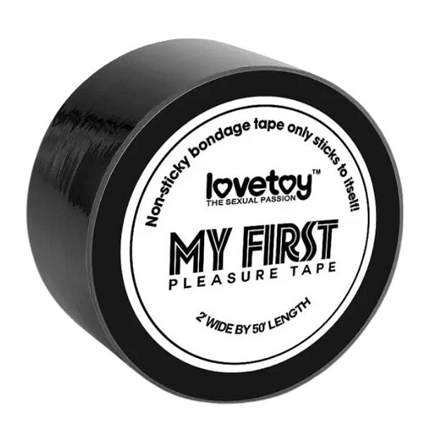 FETICHE FITA BONDAGE MY FIRTS PRETO