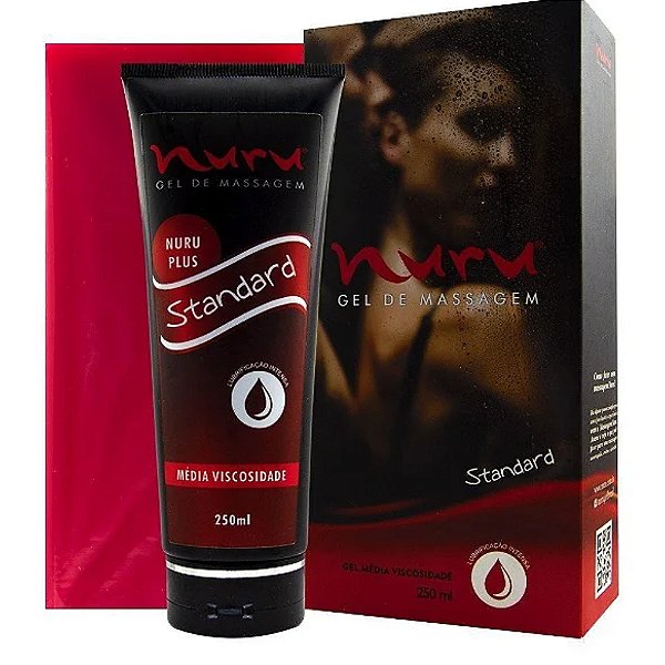 Lubrificante Sexual Gel Nuru Massagem (Kit Gel + Lençol) -
